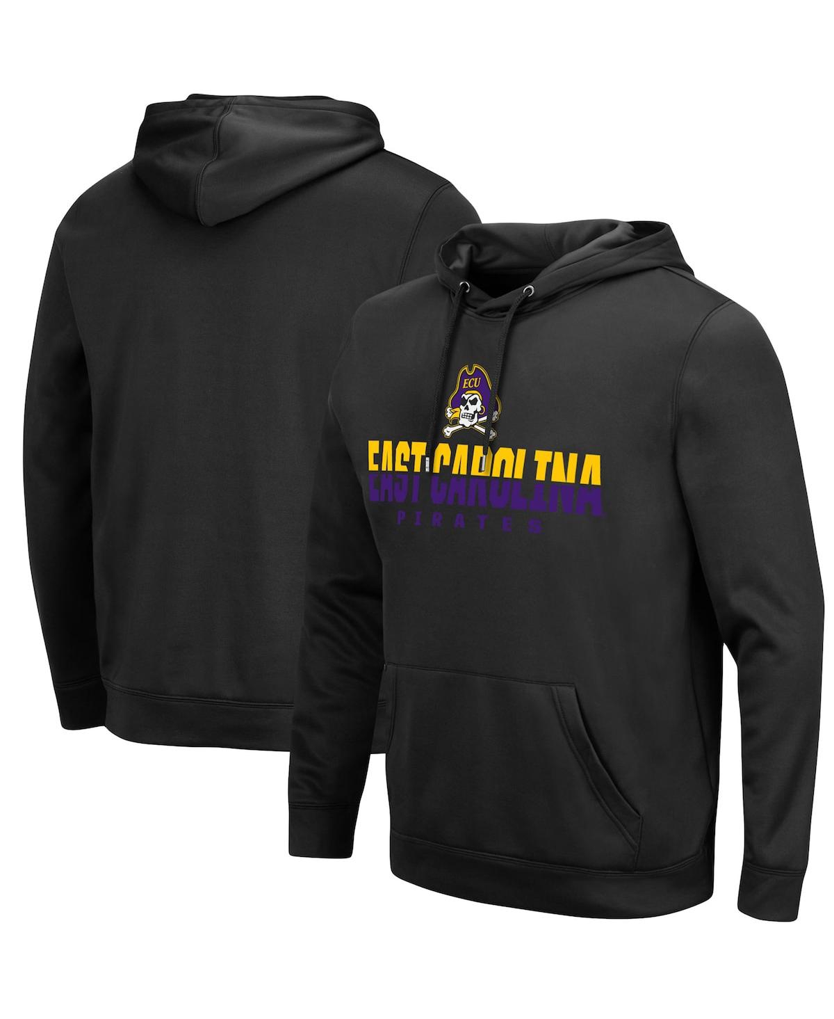 Colosseum Black Ecu Pirates Lantern Pullover Hoodie In Black