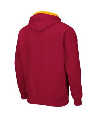 Men's Iowa State Cyclones Arch and Logo 3.0 Full-Zip Hoodie