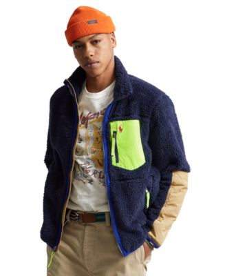 Polo Ralph Lauren Men's Wind-Blocking Hybrid Jacket - Macy's