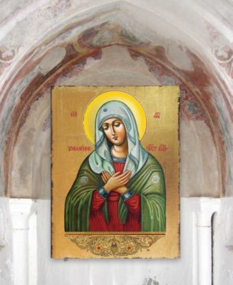 Tenderness Mother of God Holiday Religious Monastery Icons