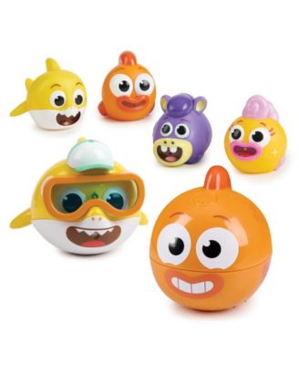Baby Shark Swimmer, Sprinkler 4 Bath Squirts Set