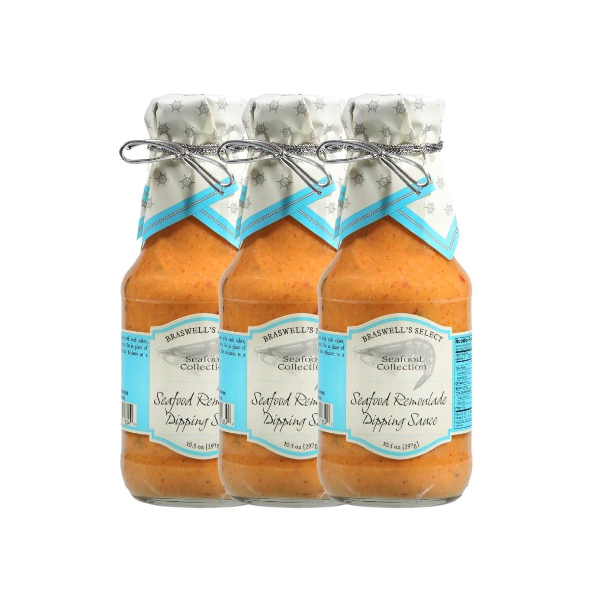 Braswells Seafood Remoulade Dipping Sauce 10.5 oz (3 Pack)