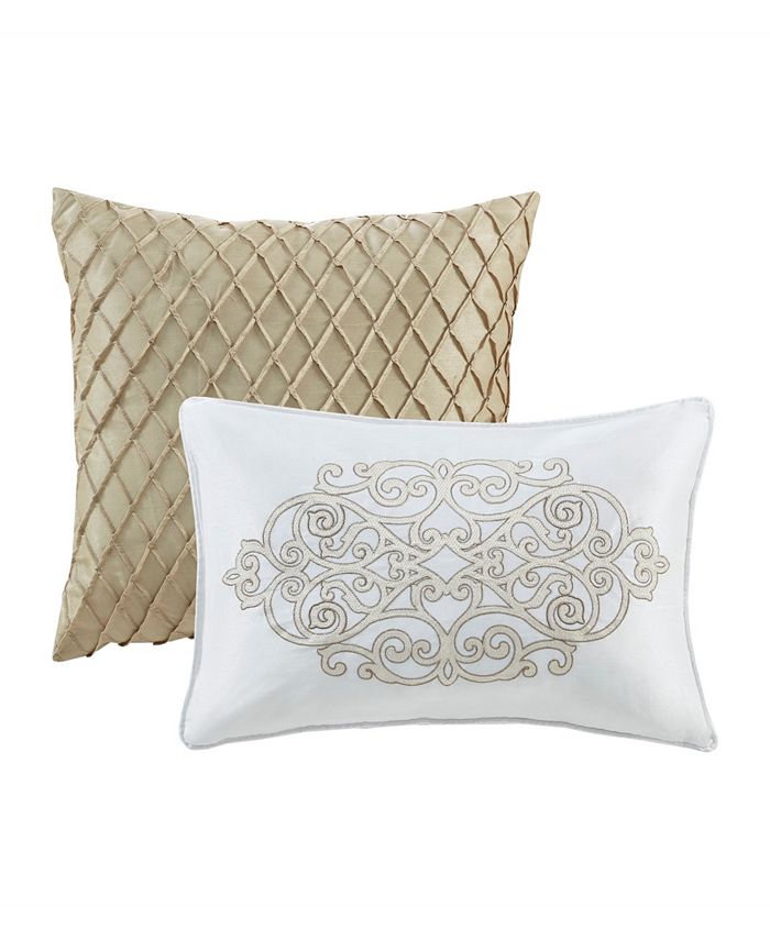 Madison Park Lavine Queen 12 Piece Complete Bed Set Macy's