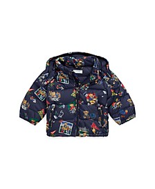 Baby Boys Polo Bear Water-Repellent Down Jacket