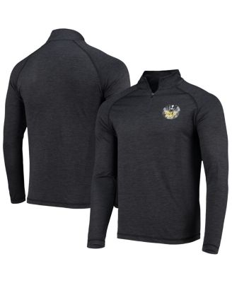 Men's Fanatics Black 2021 CONCACAF Gold Cup Striated 1/4-zip Raglan ...