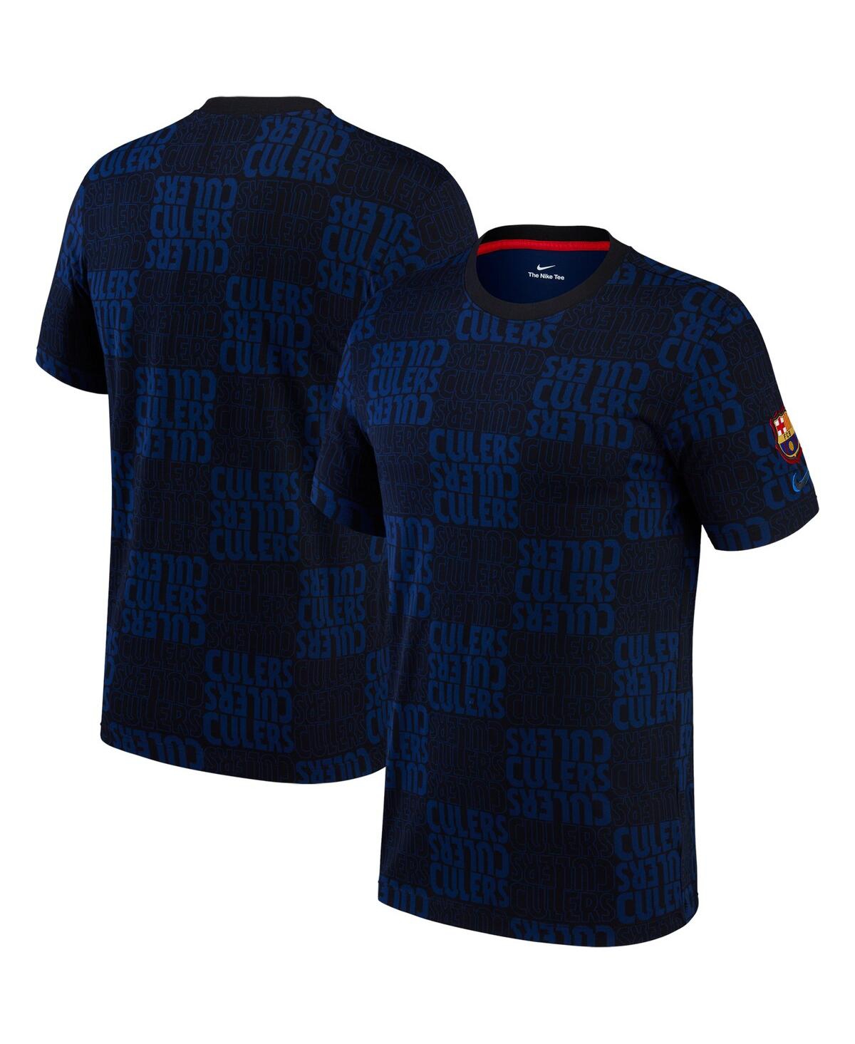 Men's Nike Black Barcelona Voice Club T-shirt