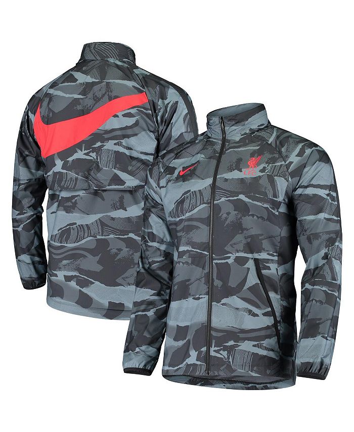 liverpool nike coat black