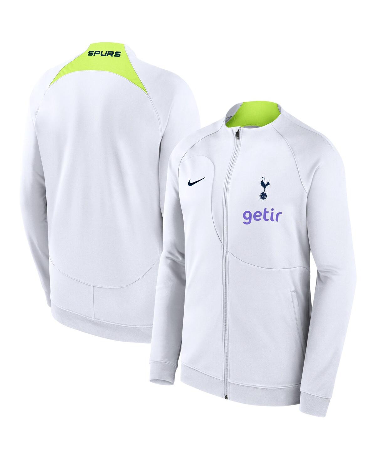 Men's NikeTottenham Hotspur Academy Pro Anthem Raglan Performance Full-Zip Jacket - White