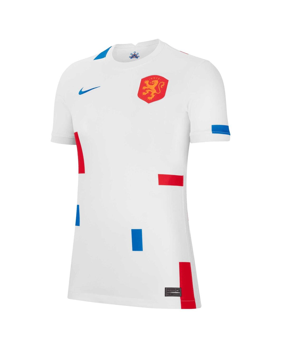 Women's NikeNetherlands Women's National Team 2022/23 Away Replica Blank Jersey - White