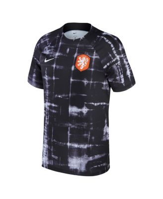 Men's Black Netherlands National Team 2022/23 Pre-Match Top