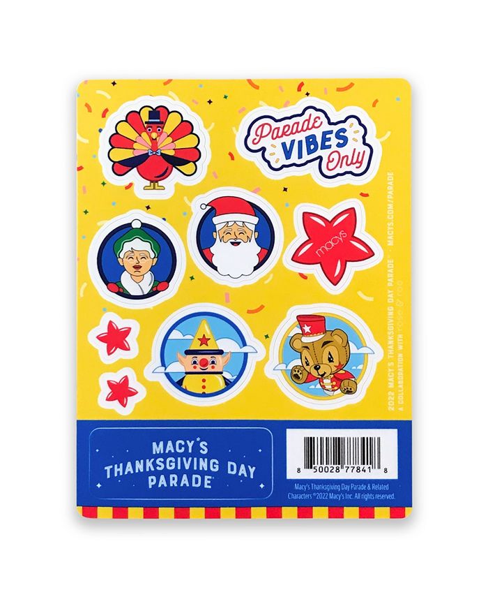 Rose & Roo 2022 Macy's Thanksgiving Day Parade Vinyl Sticker ...