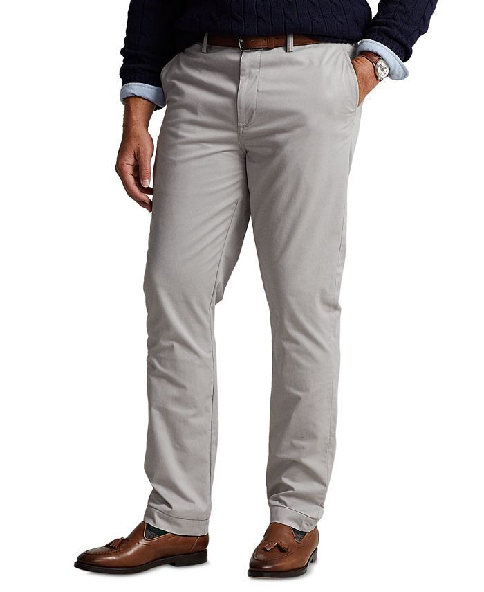 Polo Ralph Lauren Men's Stretch Classic-Fit Chino Pants & Reviews ...