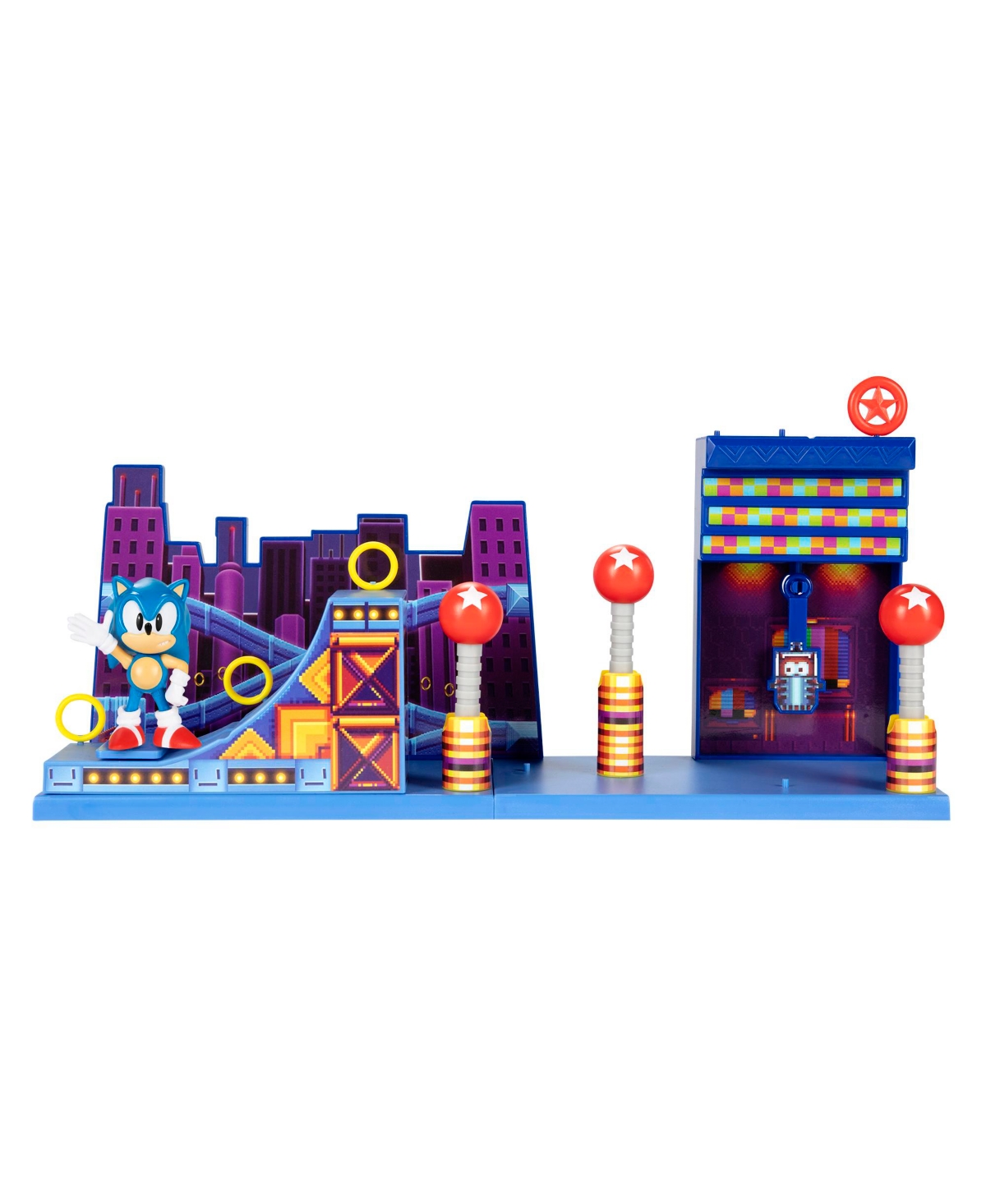 Sonic 2.5" Studiopolis Zone Playset In Multicolor