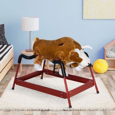 Kids Spring Rocking Horse for Kids, Bull