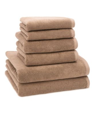 Ediree Turkish Cotton 6 Piece Bath Towel Set