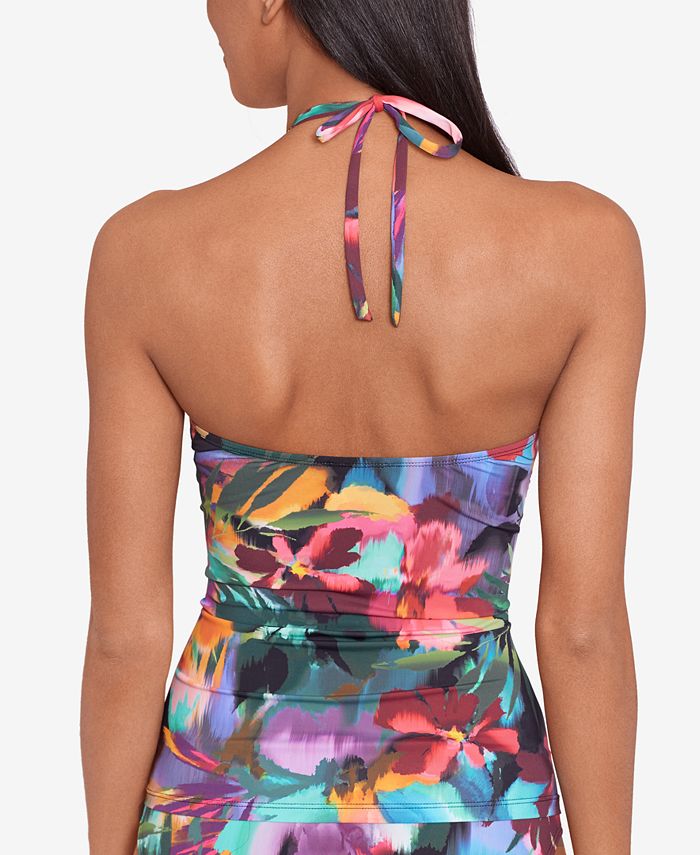 Lauren Ralph Lauren Women's HighNeck Halter Tankini & Reviews