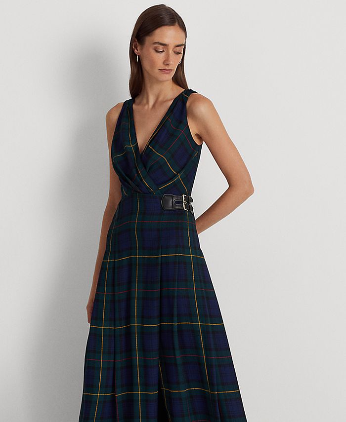 Lauren Ralph Lauren Women's Plaid Georgette Gown & Reviews - Dresses -  Women - Macy's