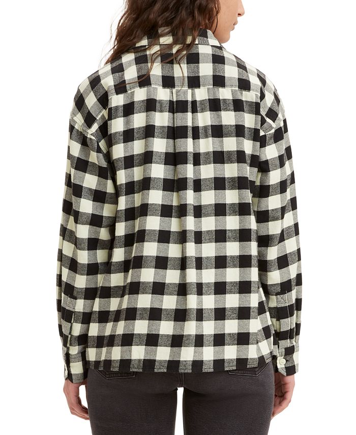 Levi's Women's Davy Cotton Flannel Shirt & Reviews Tops Women Macy's