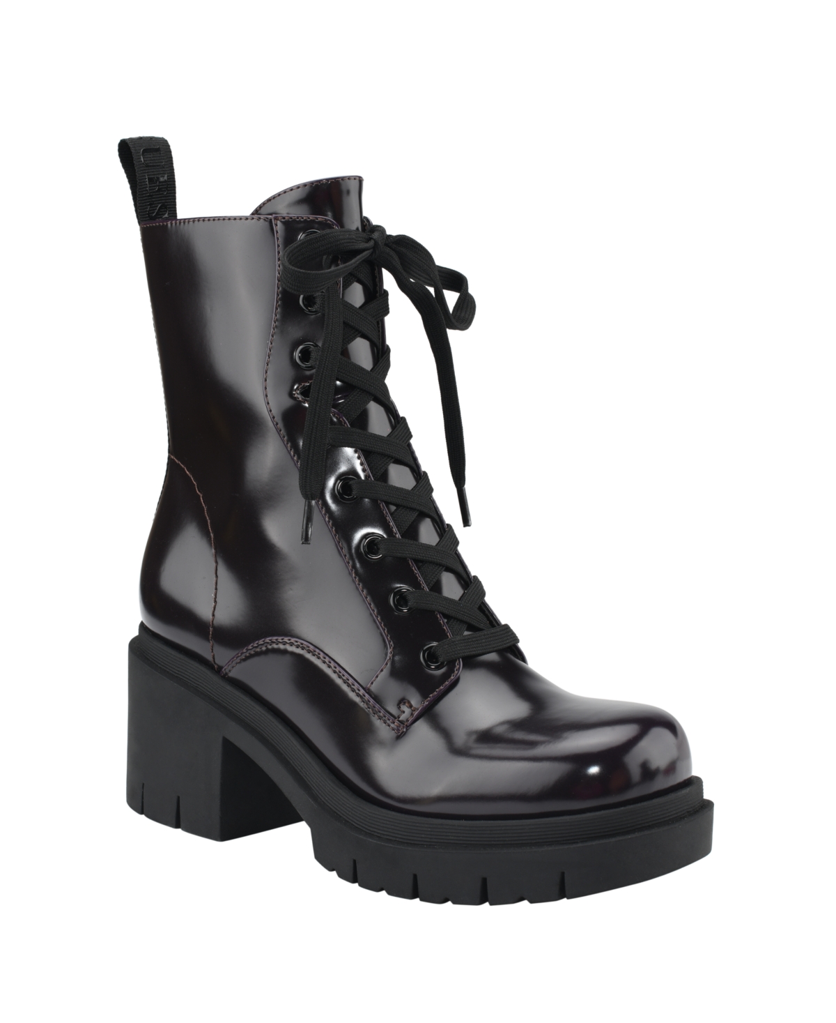 Guess Women's Byra Platform Block Heel Dress Booties Women's Shoes