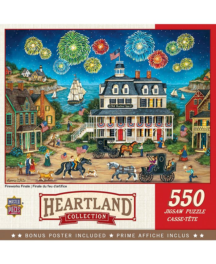 MasterPieces Puzzles Masterpieces 550 Piece Jigsaw Puzzle Fireworks