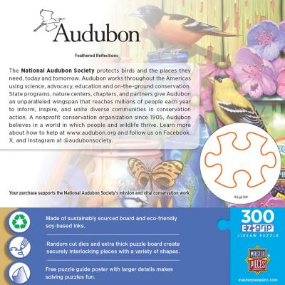 MasterPieces Audubon - Feathered Reflections 300 Piece EZ Grip Puzzle