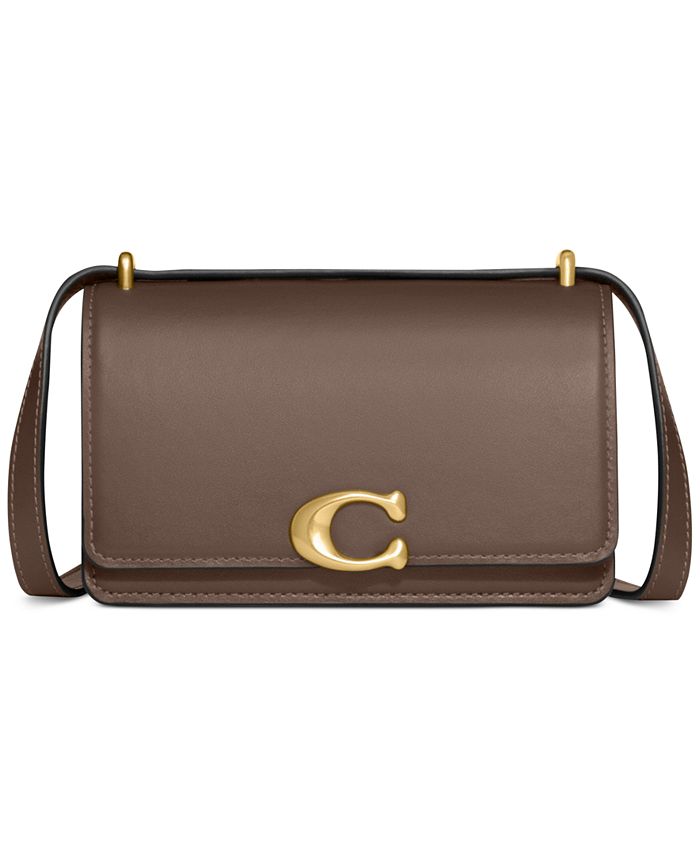 COACH Luxe Refined Calf Leather Bandit Crossbody Bag & Reviews ...