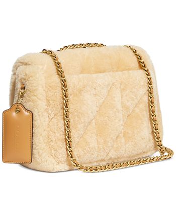 COACH Quilted Pillow Madison Shoulder Bag with Chain Strap - Macy's
