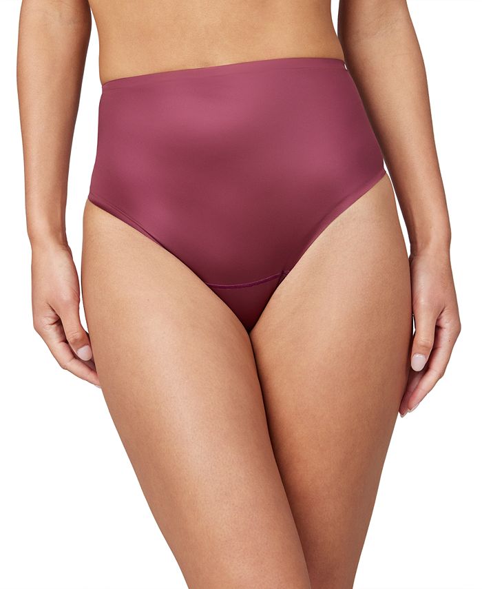 SPANX Shaping Satin Seamless Thong Underwear 40063R - Macy's