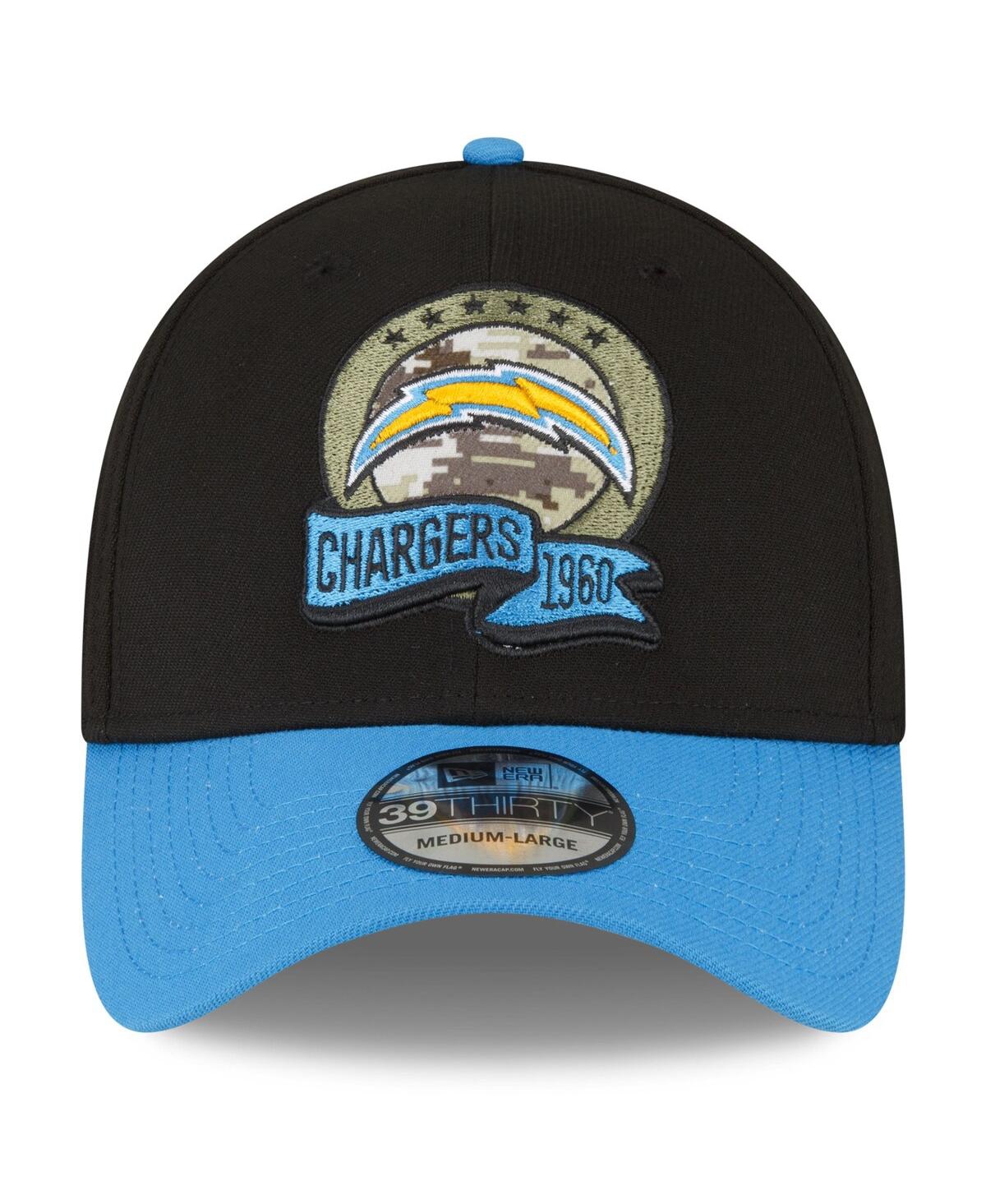 Men's New Era Blue Los Angeles Chargers 2022 Salute To Service 39THIRTY Flex Hat - Blue