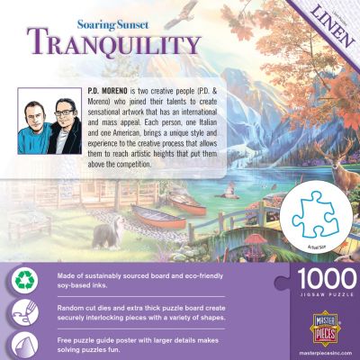 MasterPieces Tranquility - Soaring Sunset 1000 Piece Jigsaw Puzzle