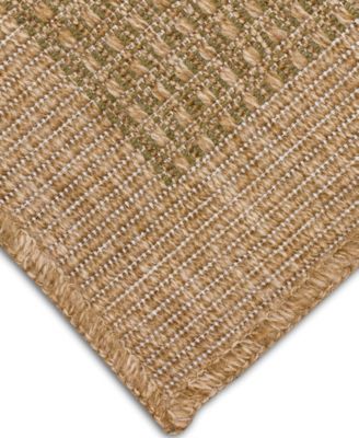 Sahara Texture Border Area Rug