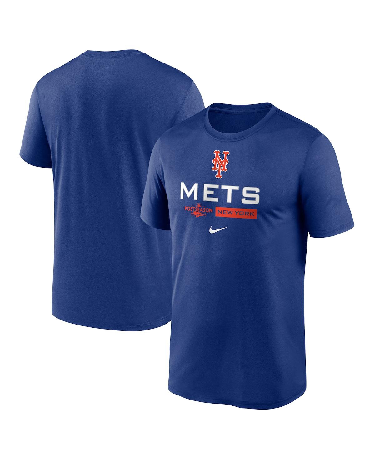 Nike Men's  Royal New York Mets 2022 Postseason Authentic Collection Dugout T-shirt