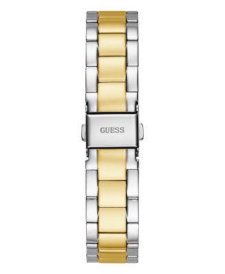 Women's Two Tone Stainless Steel Day and Date Bracelet Watch 36mm
