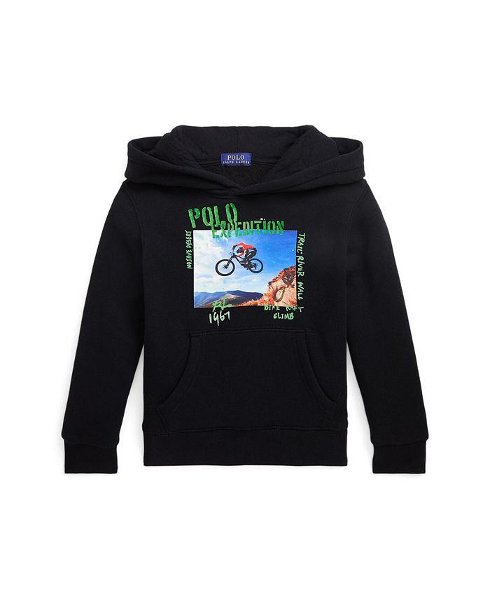 Polo Ralph Lauren Toddler and Little Boys Fleece Graphic Hoodie