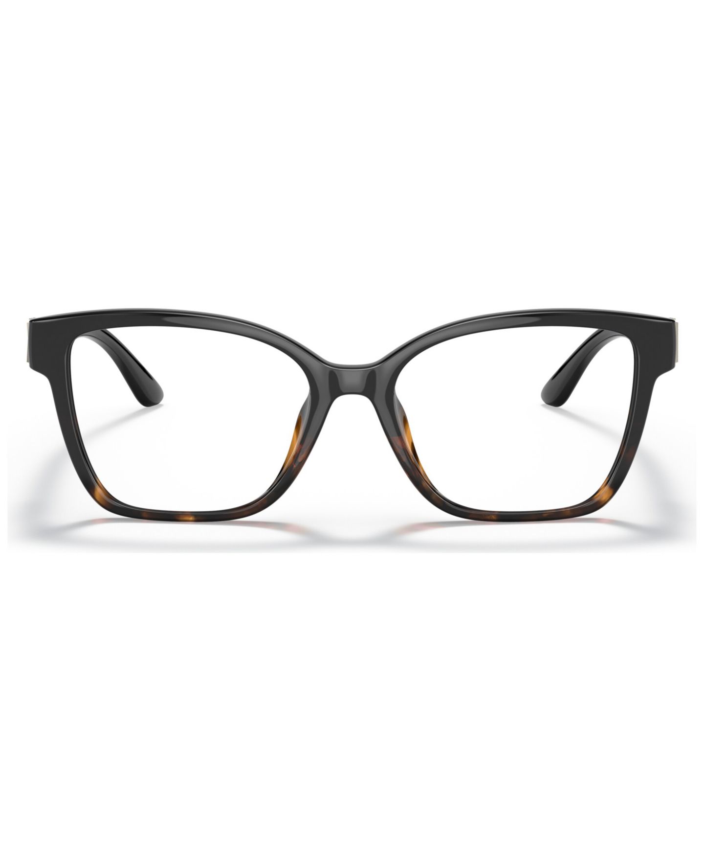 Женские очки Michael Kors Woman Square Plastic MK4094U Karlie I Eyeglasses, цвет: Чёрный / Черепаховый — фото 2