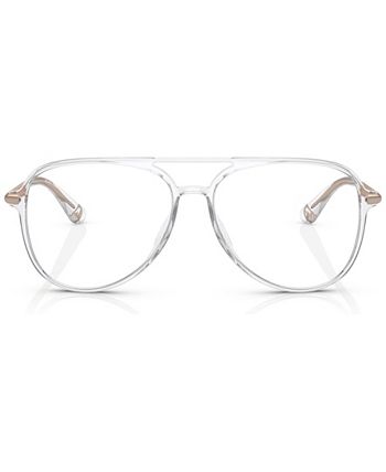 Michael Kors Women's Pilot Eyeglasses, MK4096U56-O - Macy's