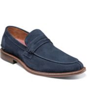 Stacy adams blue 2025 suede shoes