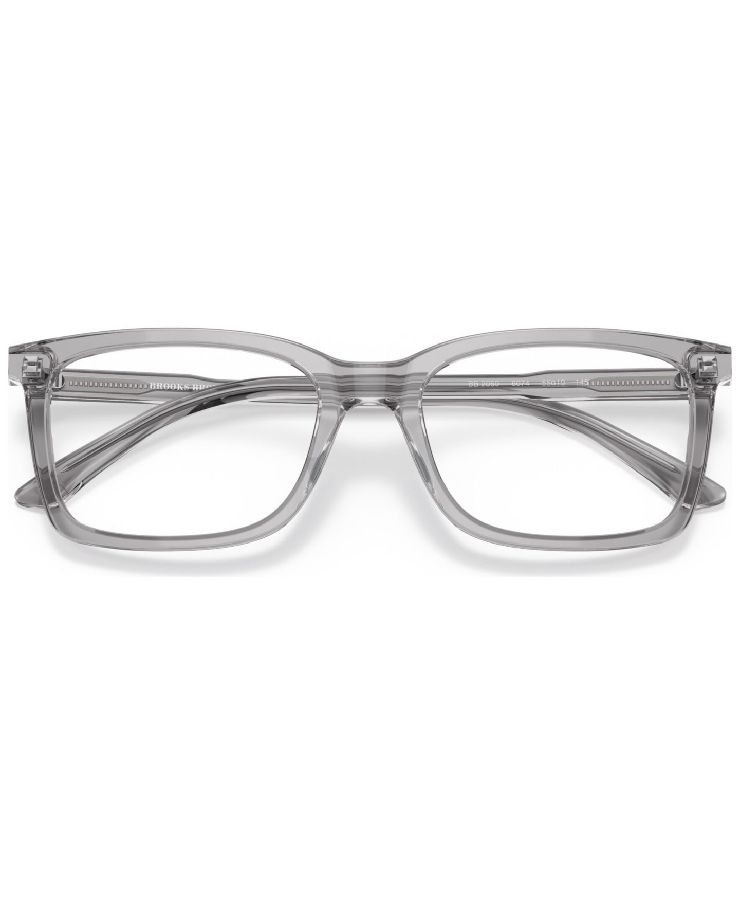 Мужские очки Brooks Brothers Man Square Plastic BB2050 Eyeglasses, цвет: Серый — фото 5