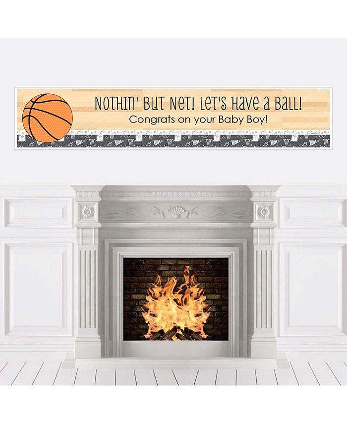 Big Dot of Happiness Nothin' but Net - Basketball - Baby Shower or Birthday  Party Favor Boxes - Set of 12