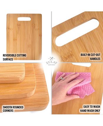 Zulay Kitchen Flexible Cutting Board Mats 3-Pc. - Macy's