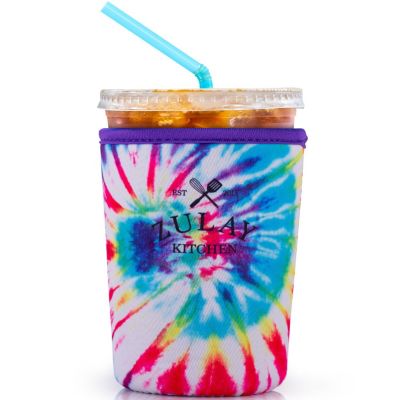 Reusable Neoprene Medium Coffee Sleeve – Fits 22oz to 24oz Iced Cups
