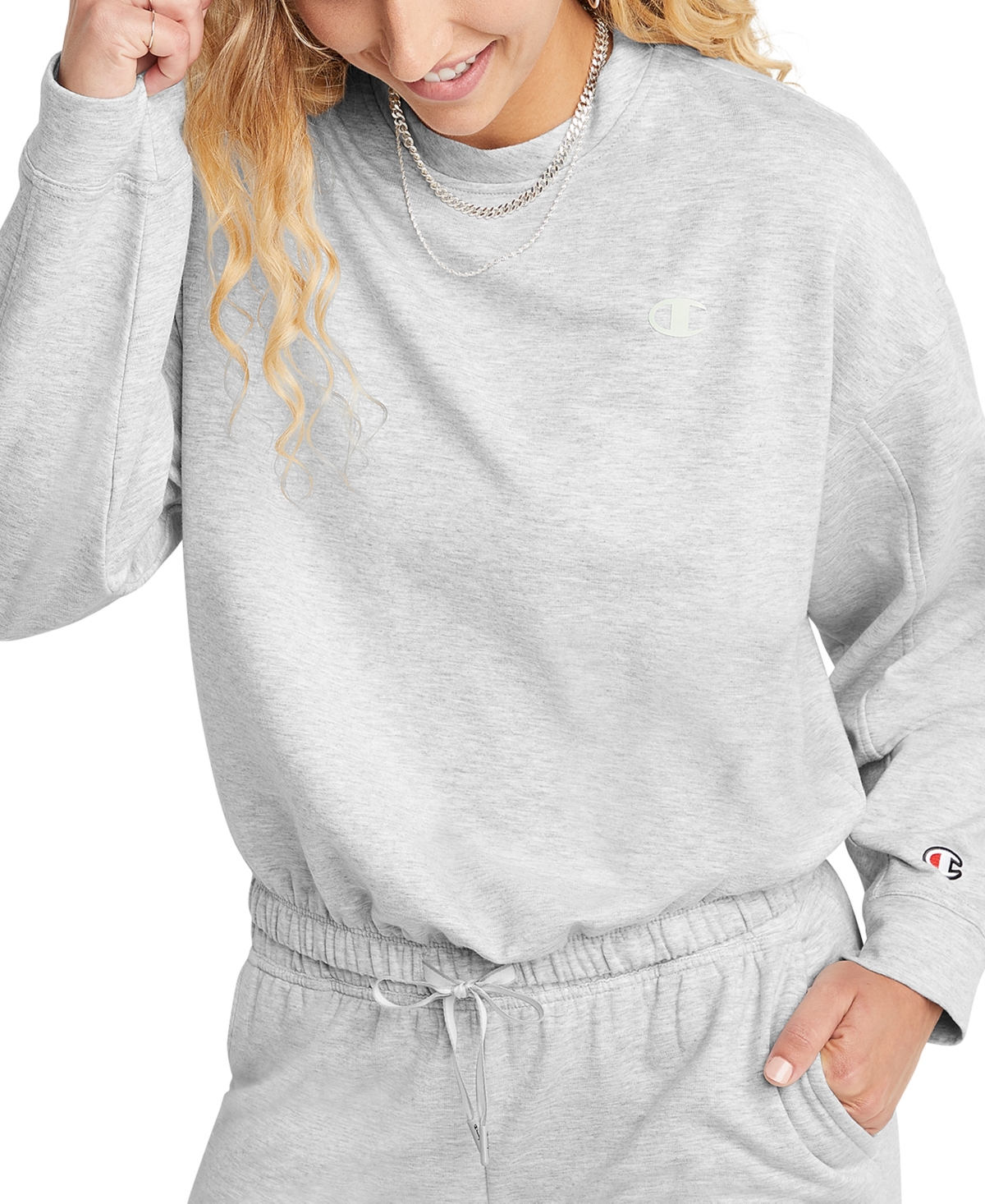  Champion Women's Soft Touch Fleece Sweatshirt