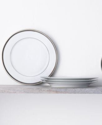 Austin Platinum Set of 4 Dinner Plates, 10.50"