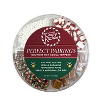 Macys Candy Kitchen 4 Way Round Candy Sampler Platte