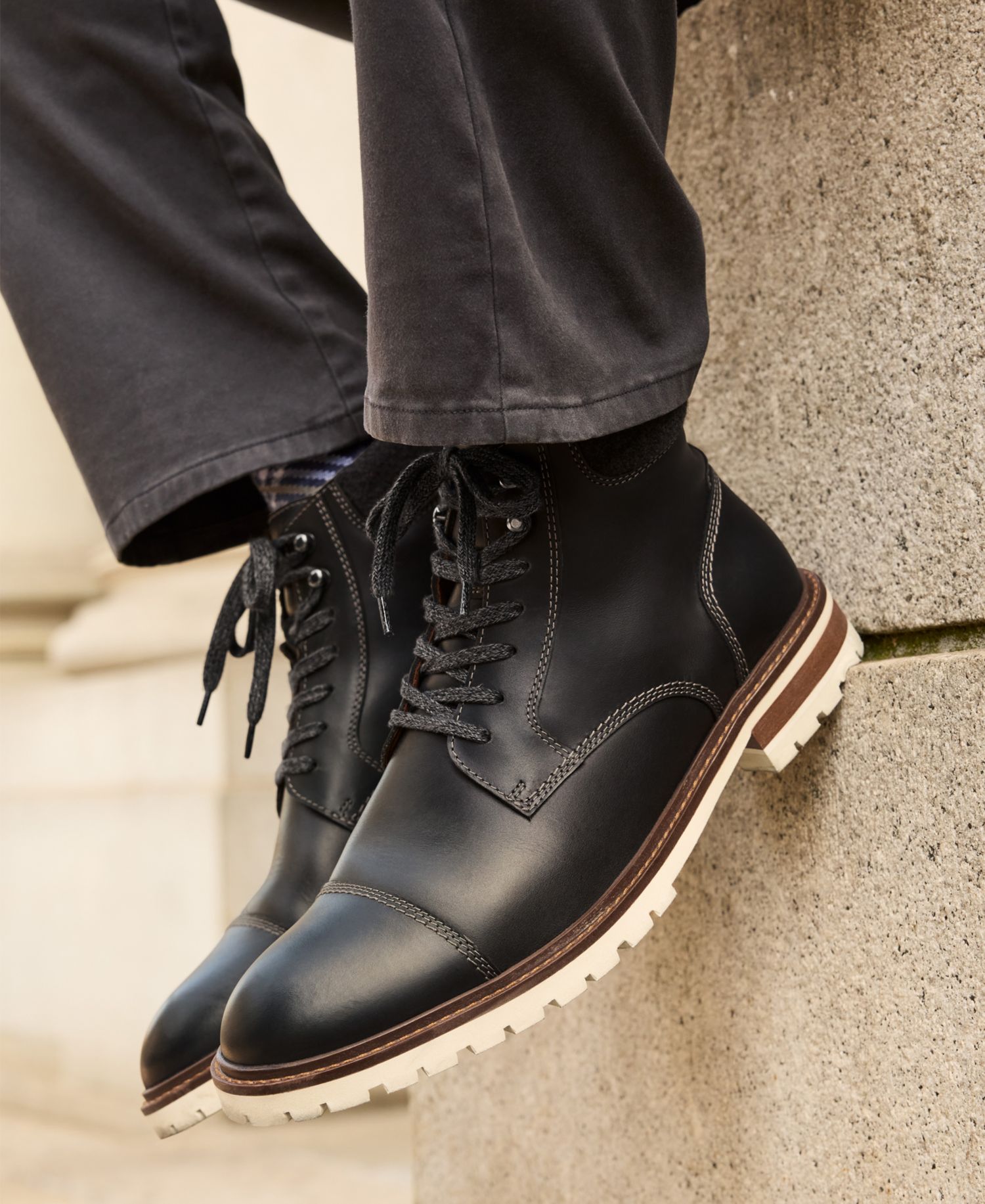 Men's Barrett Cap Toe Boots