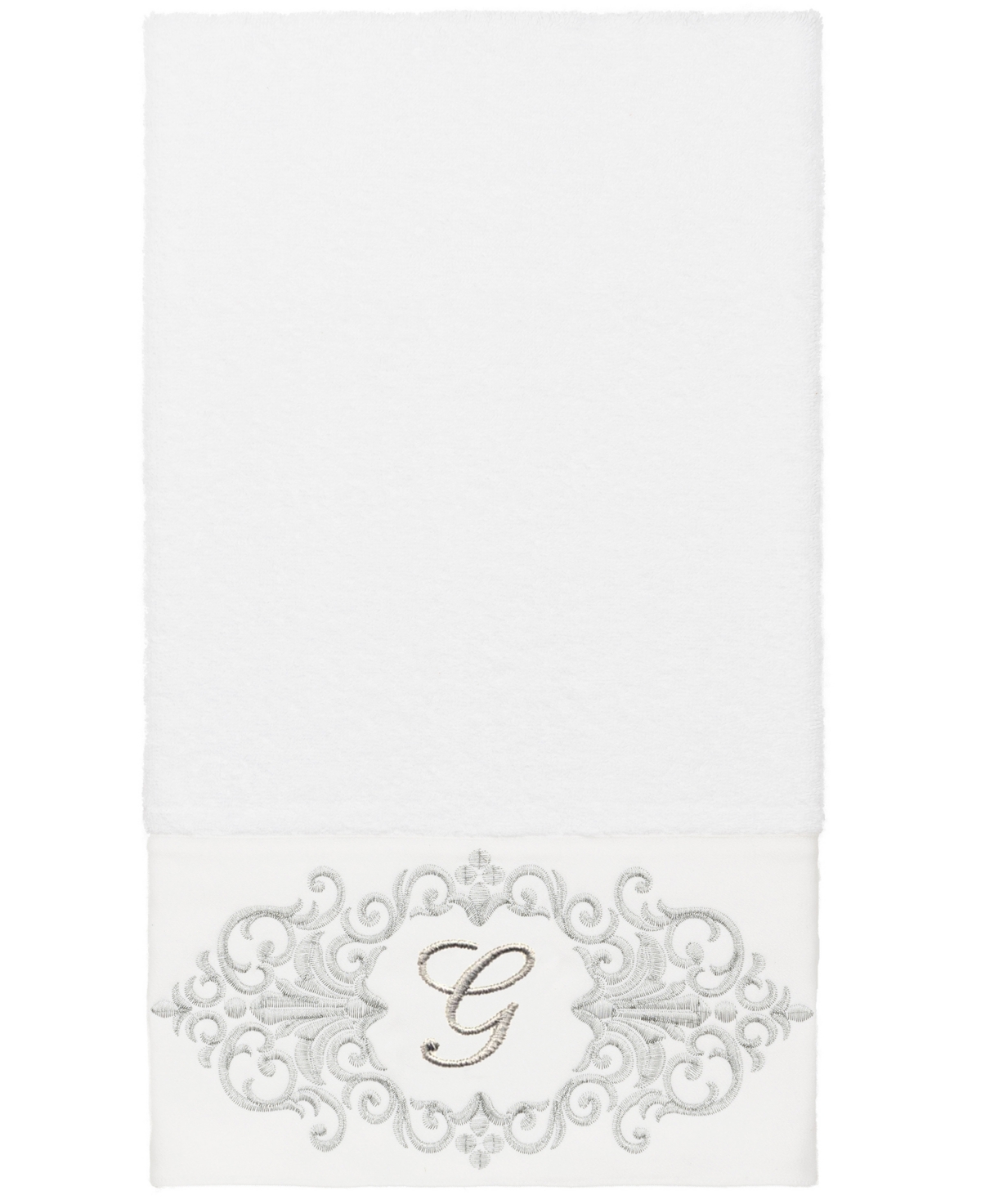 Linum Home Turkish Cotton Monica Embellished Towel 3 Piece Set