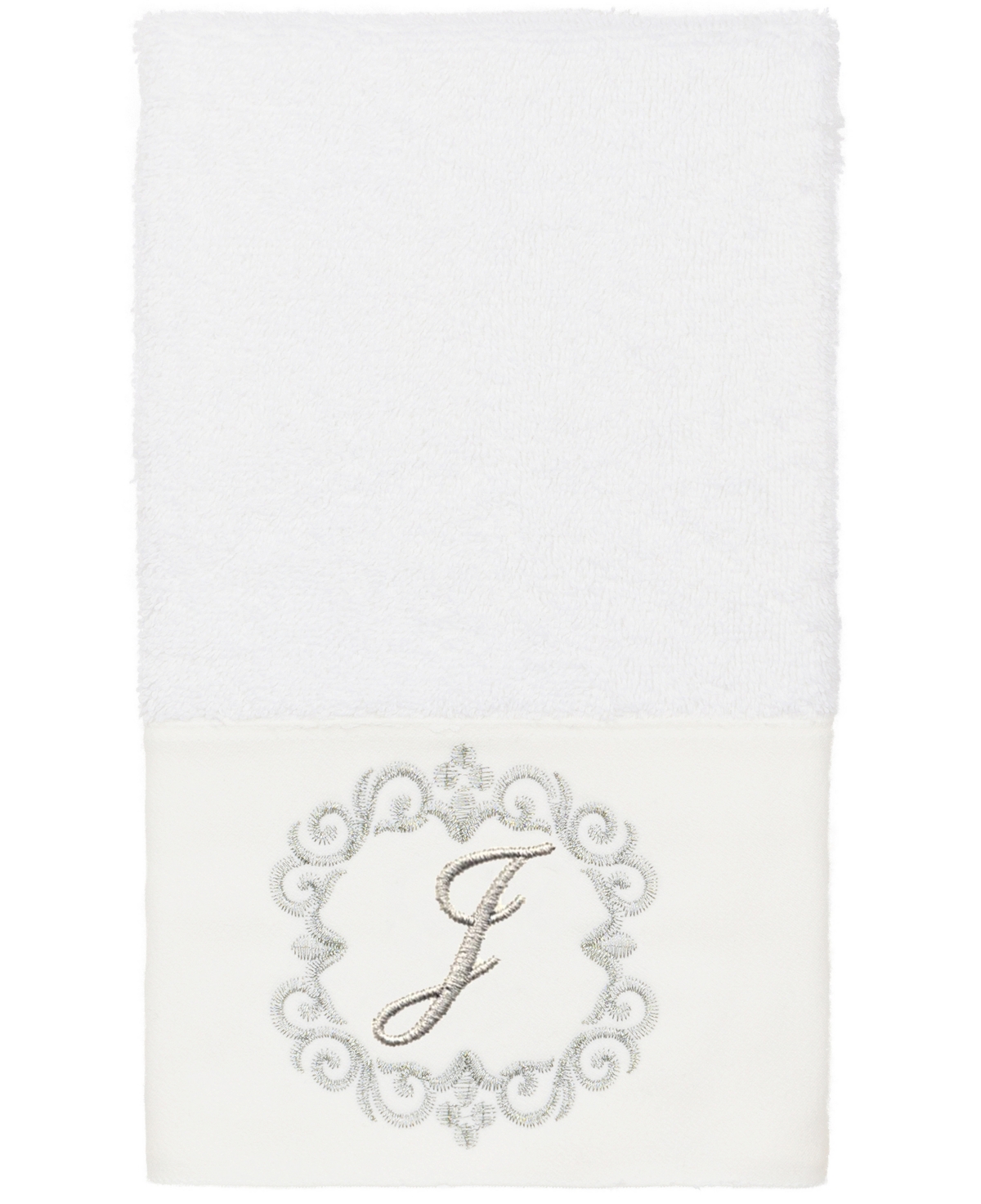 Linum Home Turkish Cotton Monica Embellished Towel 3 Piece Set