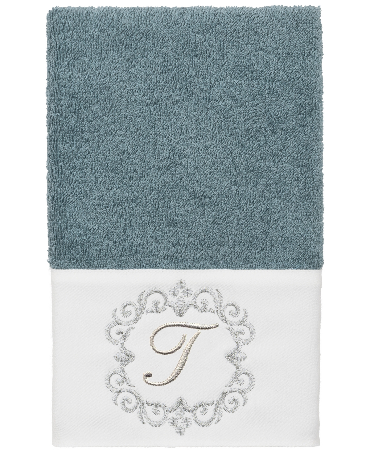 Linum Home Turkish Cotton Monica Embellished Towel 3 Piece Set In Green