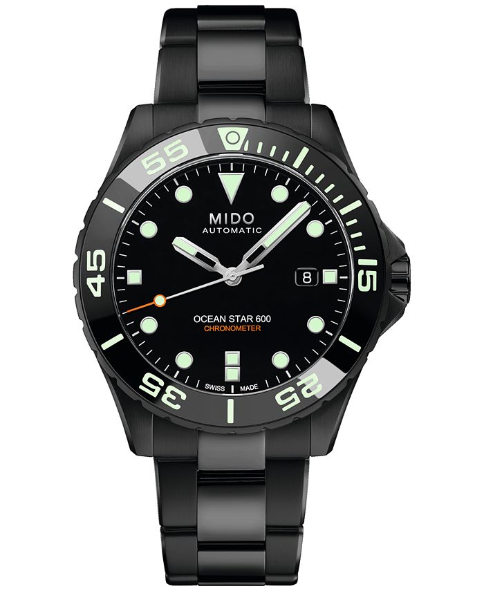Mido swiss discount pvd coated