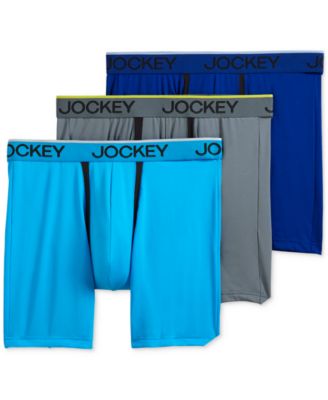 Jockey - Men's 3-Pk. Chafe Proof Pouch 7" Boxer Briefs